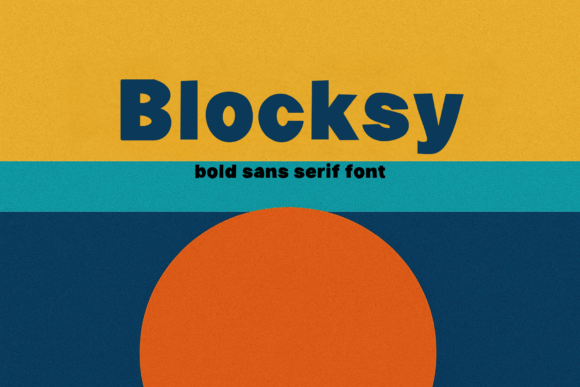 Blocksy Font: A Bold Sans Serif for Impactful Designs