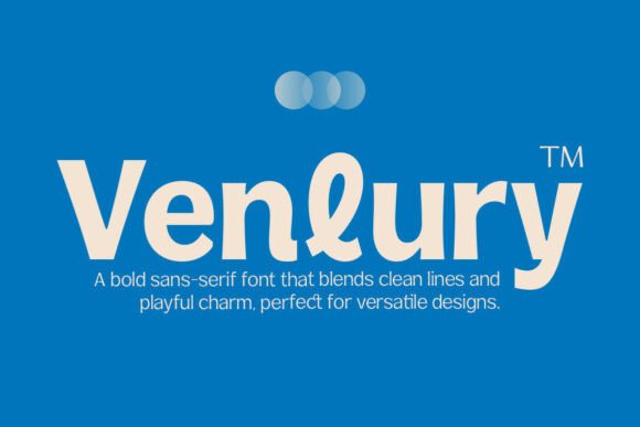 Discover Venlury: A Futuristic Sans Serif Font for Modern Design
