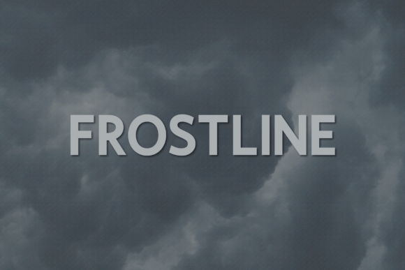 Frostline: A Crisp Sans Serif Font for Handmade Labels, Invitations, and Seasonal Packaging