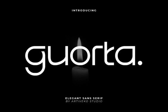 Guorta: A Clean Sans Serif Font for Modern Branding