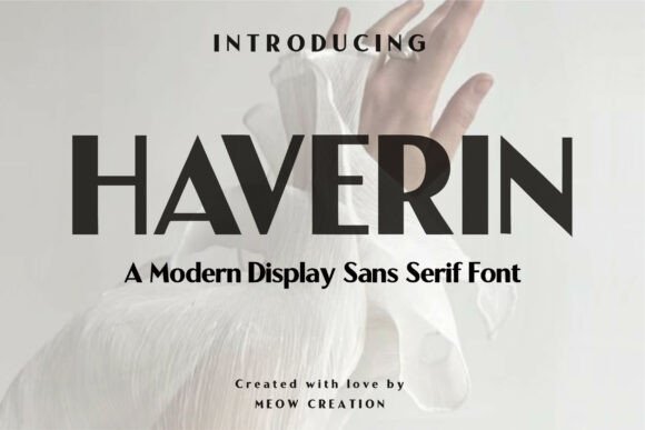 Haverin: A Modern Sans Serif Font for Bold Digital Campaigns