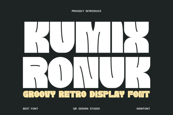 Kumix Ronuk: A Bold Sans Serif Font for Modern Editorial Design