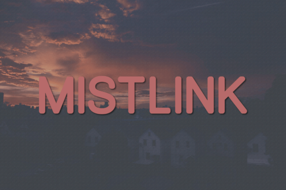 Mistlink: A Refined Sans Serif Font for Modern Editorial Design