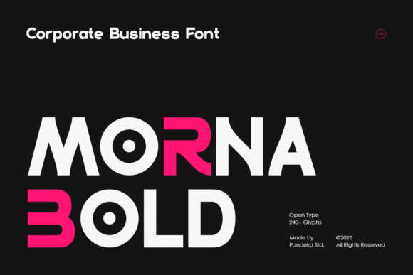 Morna Bold: A Modern Sans-Serif Font for Confident Web Design