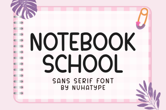Notebook School: A Svelte Sans Serif Font for Elegant Editorial Design
