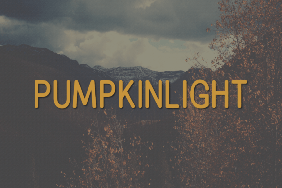 Pumpkinlight: A Classy Sans Serif Font for Modern Web Design