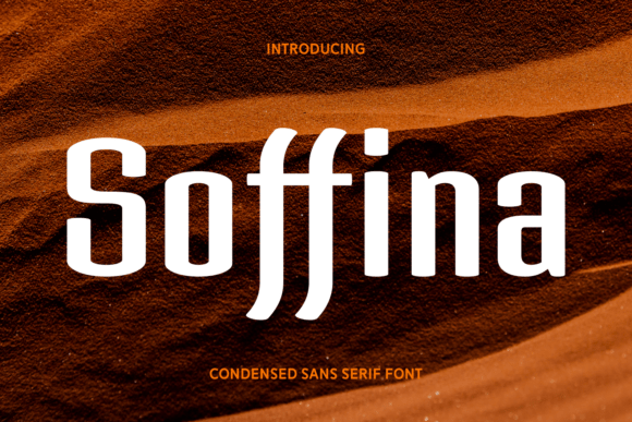 Soffina: A Bold Condensed Sans Serif Font for Modern Editorial Design