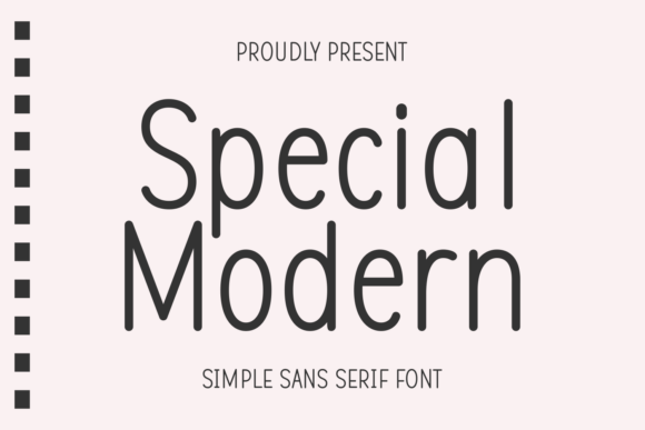 Special Modern: A Clean Sans Serif Font for Impactful Digital Branding