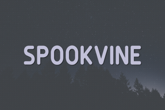 Spookvine: A Modern Sans Serif Font for Elegant Editorial Design