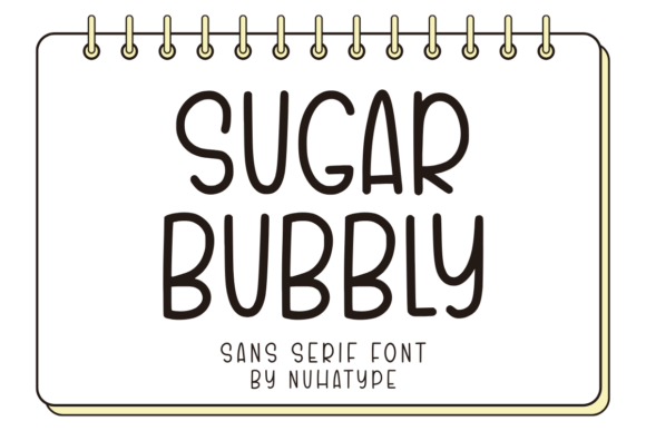 Sugar Bubbly: A Minimalist Sans Serif Font for Elegant Campaign Typography